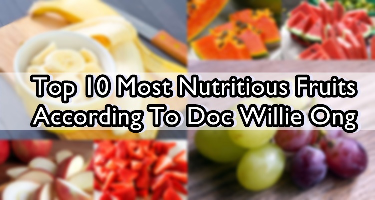 HEALTH TIPS Top 10 Most Nutritious Fruits According To