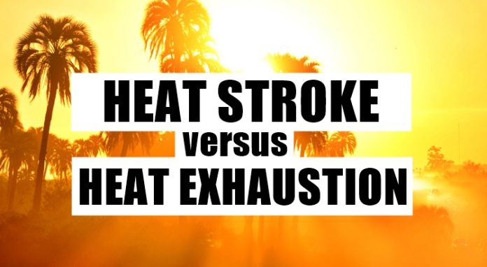 Heat Stroke versus Heat Exhaustion: Differences and Treatment